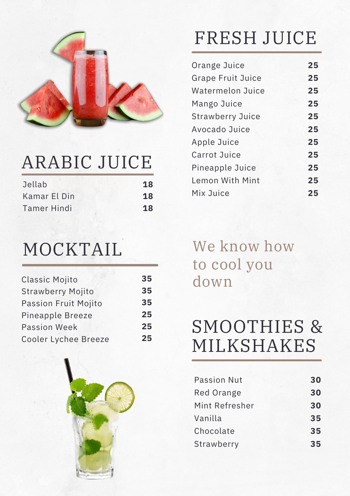 Bayt Al Dana Restaurant Menu - page 11 of 14