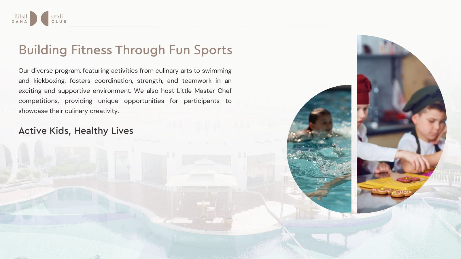 Building fitness through fun sports